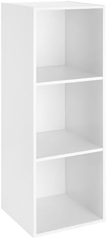 Whitmor 3 Cube Bookcase Stackable MDF Storage Organizer 11 Inch - Image 4