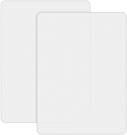 BesWin Office Chair Mat for Carpets, 2 Pack, Heavy Duty by BesWin