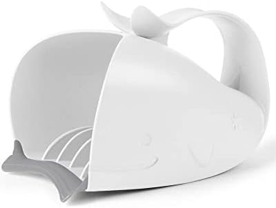 Skip Hop Baby Bath Rinse Cup MOBY Tear-free Waterfall Rinser White Age 0+ - Image 3