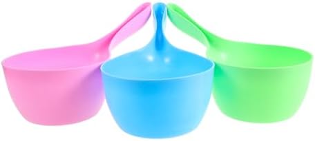 HEALLILY 3pc Set Reusable Water Ladle Shampoo Spoon by HEALLILY