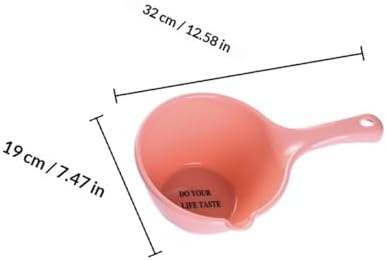 3pcs Plastic Water Dipper Long Handle Kitchen Ladles Pp Water Scoop - Image 2