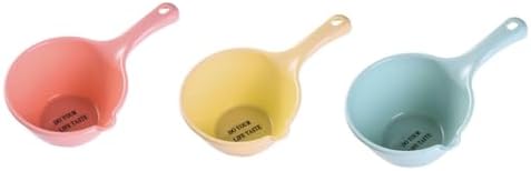 Homoyoyo 3pcs Large Plastic Kitchen Water Ladle Set by Homoyoyo