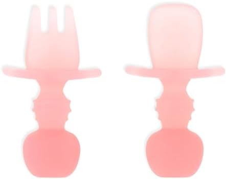 Bumkins Baby Utensils Set, Chewtensils Silicone Spoons by Bumkins