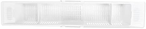 Bath Tray for Toys Stainless Steel Expandable Bathtub Storage Basket by Saluaqui