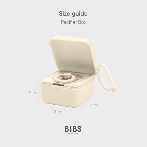 BIBS Pacifier Box with Loop for Storing & Carrying Soothers | 100% BPA Free - Image 3