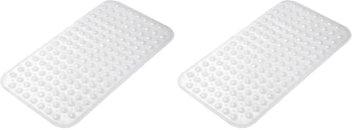AmazerBath Bath Tub Mat, Medium Size 27.6 x 15 Inches Non-Slip Shower Mats by AmazerBath