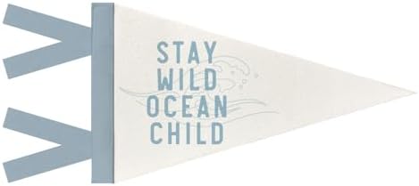 Coastal Ocean Pennant Banner Flags Kids Nursery Playroom Wall Decor by Unknown
