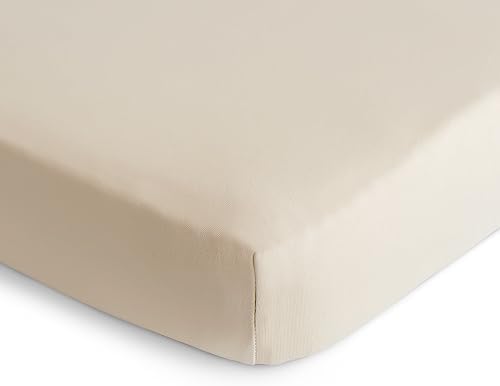 mushie Stretchy & Soft Crib Sheet | Fitted 28" x 52" - Image 2
