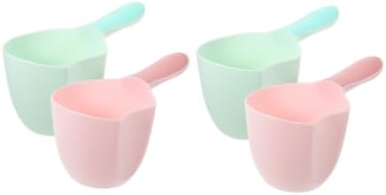 4pcs Bath Water Scooper and Kitchen Water Ladle Set by HYTROVE