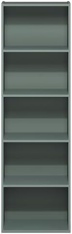 Furinno LUDER Book Shelf, 5-Tier Bookshelf, Bookcase - Image 7