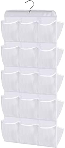 MISSLO 30 Large Pockets Dual Sided Hanging Baby Shoe Organizer by MISSLO