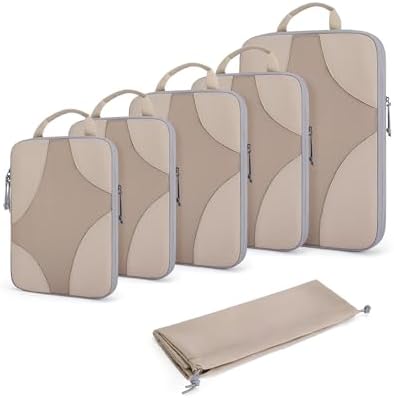 Bagsmart Compression Packing Cubes, Travel Bag Cruise Ship Essentials by BAGSMART