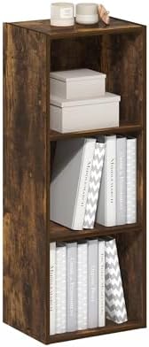 Furinno LUDER Book Shelf, 3-Cube Bookshelf, Bookcase by Furinno-FitsYourSpaceFitsYourBudget