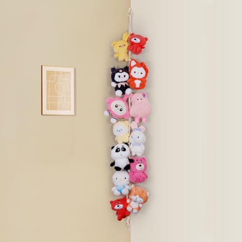 Stuffed Animal Storage Chain Boho Room Decor, Hanging Stuffed Animal Holder by Unknown