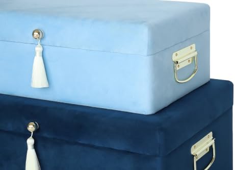 HofferRuffer Velvet Storage Trunks - Image 7
