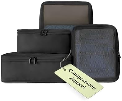 Vandel Space-Saving Compression Packing Cubes by VANDEL