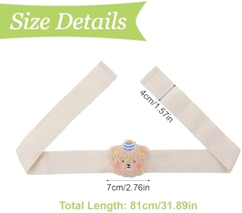 Cute Cartoon Animal Curtain Tiebacks 4Pcs Drape Rope Holdbacks - Image 2