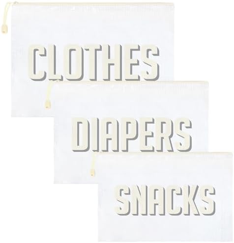3pcs Hospital Bag Organizing Pouches by KUIRAN