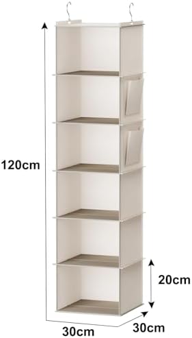 YOUDENOVA Hanging Closet Organizer and Storage - Image 3