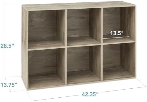 Best Choice Products 6-Cube Storage Organizer, 13.5in Shelf Opening, Display - Image 2