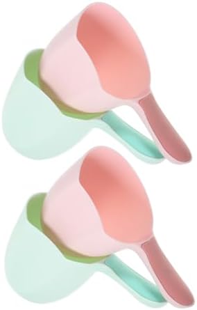 4pcs Plastic Bathing Ladle by FUNOMOCYA