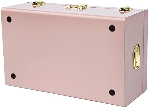 Vixdonos Large Metal Trunk Decorative Storage Box College Dorm Chest - Image 3