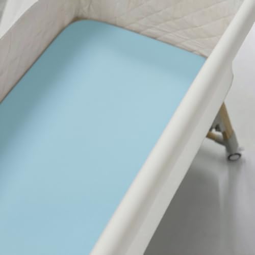 American Baby Company 2 Pack 100% Natural Cotton Fitted Cradle/Bassinet Sheets - Image 6