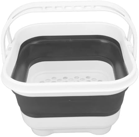 Foldable Bath Toy Holder With Removable Base | Drying Cute Storage Bin - Image 2