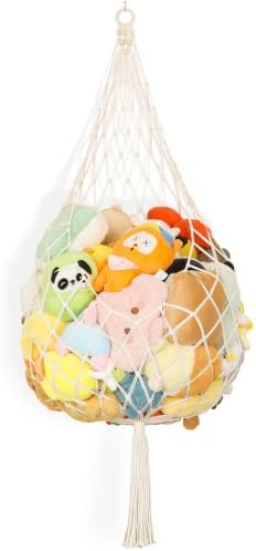 Enlarged Version Stuffed Animal Storage Hammock 70-inch Stuffed Animal Net by Unknown