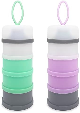 Baby Formula Dispenser, Formula Container, Portable Milk Powder Dispenser by LADISO