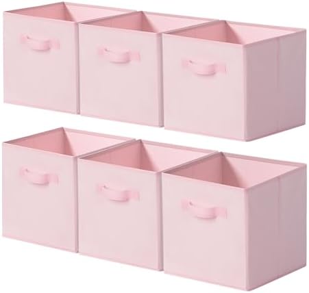Cupic Cupid 6-Pack 11x11 Storage Cubes, Cube Storage Organizer by CupicCupid