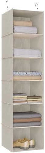 Hanging Closet Organizer 6-Tier, Oxford Wardrobe Storage by DonYeco