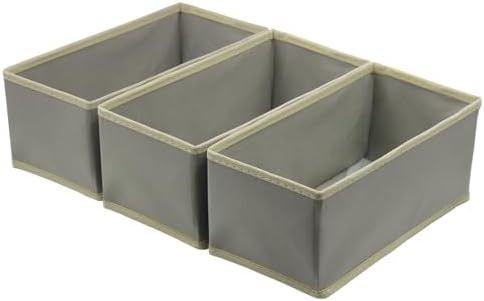 Bructhun Sock Drawer Organizer 3 Pack by Bructhun