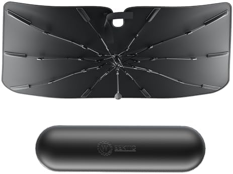 Weektic Windshield Sun Shade Umbrella, Sun & Heat Protection, Keep Car Cool & by Weektic
