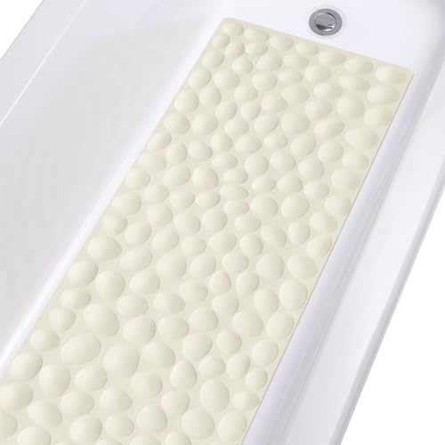 Non-Slip Bathtub Mat OTHWAY Soft Rubber Bathroom Bathmat by OTHWAY