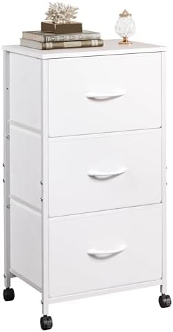 WLIVE Rolling Dresser Nightstand by WLIVE