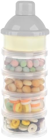 Accmor Formula Dispenser On The Go, 5 Compartments Stackable Formula Container - Image 4