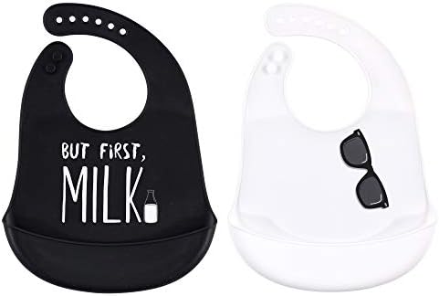 Little Treasure Unisex BabySilicone Bibs by Little+Treasure