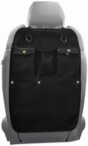 Black Car Seat Back Organizer by BEATUNEE