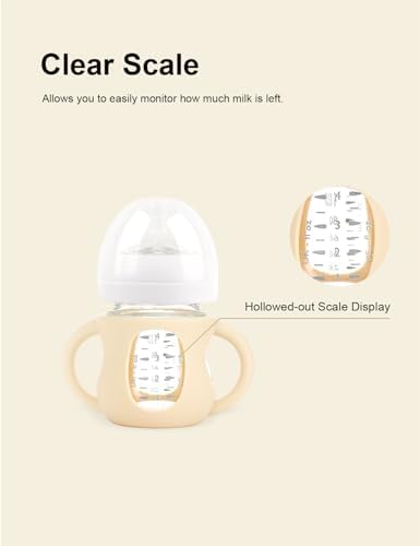 4-Pack Silicone Sleeves for Philips Avent Glass Bottles 4 oz - Image 6