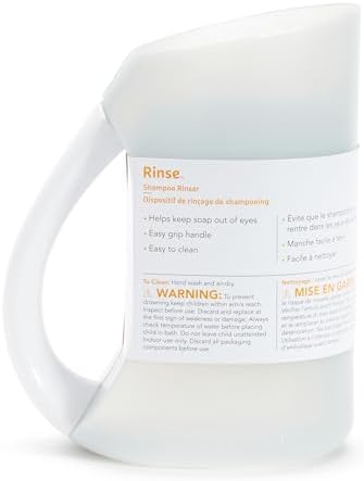 Munchkin® Rinse™ Shampoo Bath Rinser Cup, Ultra Soft and Flexible Rim, Toddlers - Image 4