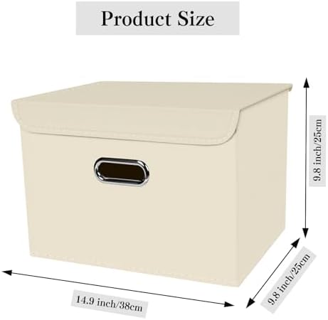 8-Pack Large Collapsible Storage Bins - Image 2