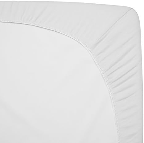 American Baby Company 2 Pack 100% Natural Cotton Fitted Cradle/Bassinet Sheets - Image 4
