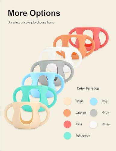 4-Pack Silicone Sleeves for Philips Avent Glass Bottles 4 oz - Image 6