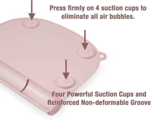 PandaEar 2-Pack Silicone Baby Placemats - Image 4