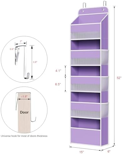 Univivi Over Door Hanging Organizer - Image 3