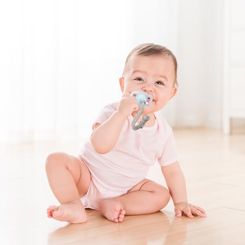Pokipaw Pacifier Clip for Boys and Girls 6 Pack Baby Pacifier Holder Leash - Image 6