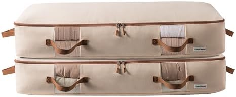 Chaos Cleared Canvas Storage Bags Designer Organizer by ChaosCleared