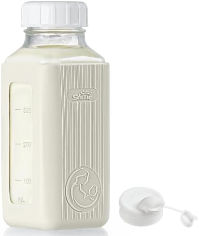 Syntic 16 Oz Glass Milk Storage Bottle by Syntic