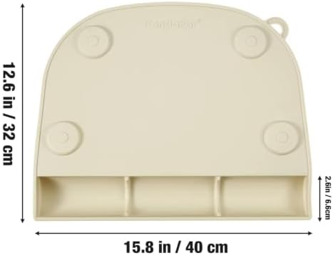 PandaEar 2-Pack Silicone Baby Placemats - Image 2